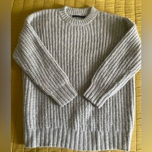 Jenni Kayne Alpaca Fisherman Cocoon Crewneck Sweater